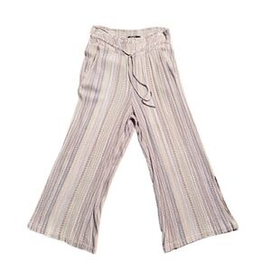 Rewash Multicolor Striped Capris